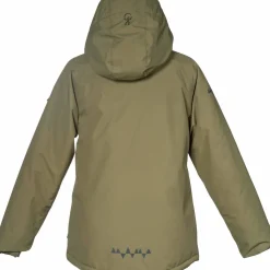 Isbjörn of Sweden Kids' Carving Winter Jacket Moss