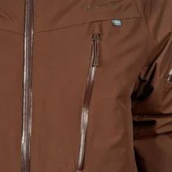 Isbjörn of Sweden Kids' Carving Winter Jacket Chocolate