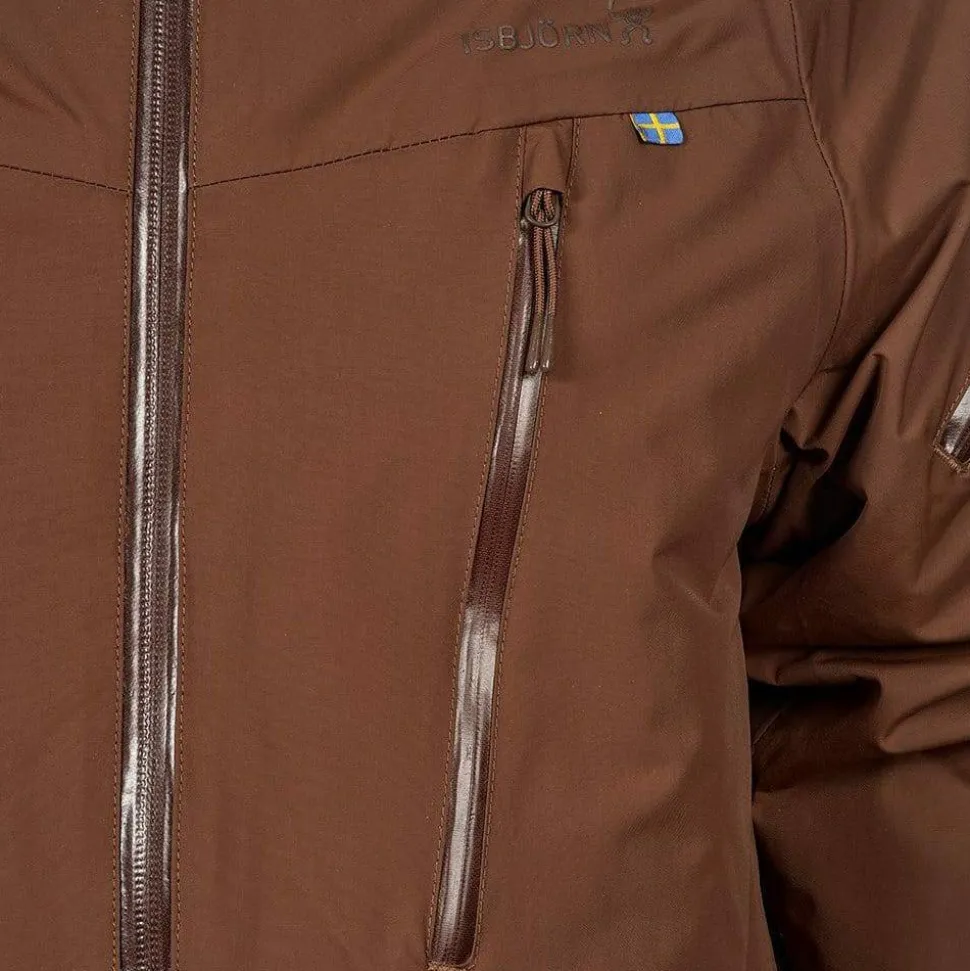 Isbjörn of Sweden Kids' Carving Winter Jacket Chocolate