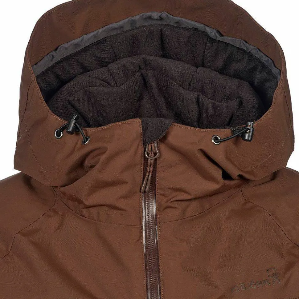 Isbjörn of Sweden Kids' Carving Winter Jacket Chocolate