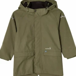 Isbjörn of Sweden Kids' Cyclone Hardshell Parka Moss