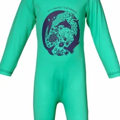 Isbjörn of Sweden Kids' Dolphine Sun Jumpsuit Mint