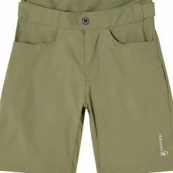 Isbjörn of Sweden Kids’ Fox All Mountain Shorts Moss