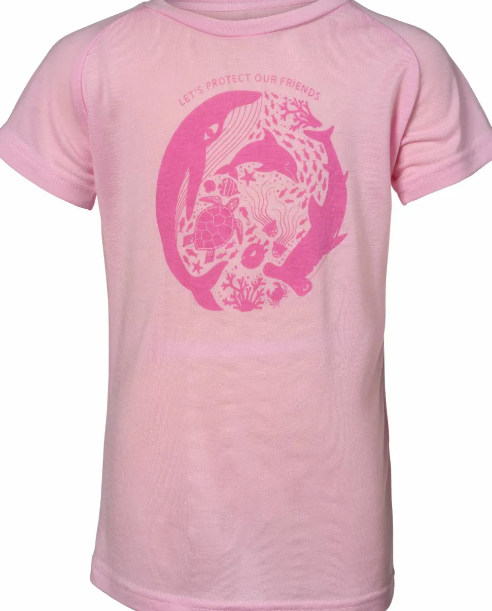 Isbjörn of Sweden Kids' Ocean Tee Frostpink