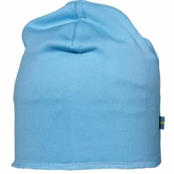 Isbjörn of Sweden Kids' Panda Beanie Skyblue
