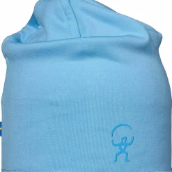 Isbjörn of Sweden Kids' Panda Beanie Skyblue