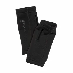Isbjörn of Sweden Kids' Panda Wrist Gaiters Black