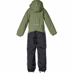 Isbjörn of Sweden Kids' Penguin Snowsuit Moss