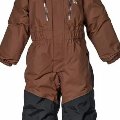 Isbjörn of Sweden Kids' Penguin Snowsuit Chocolate