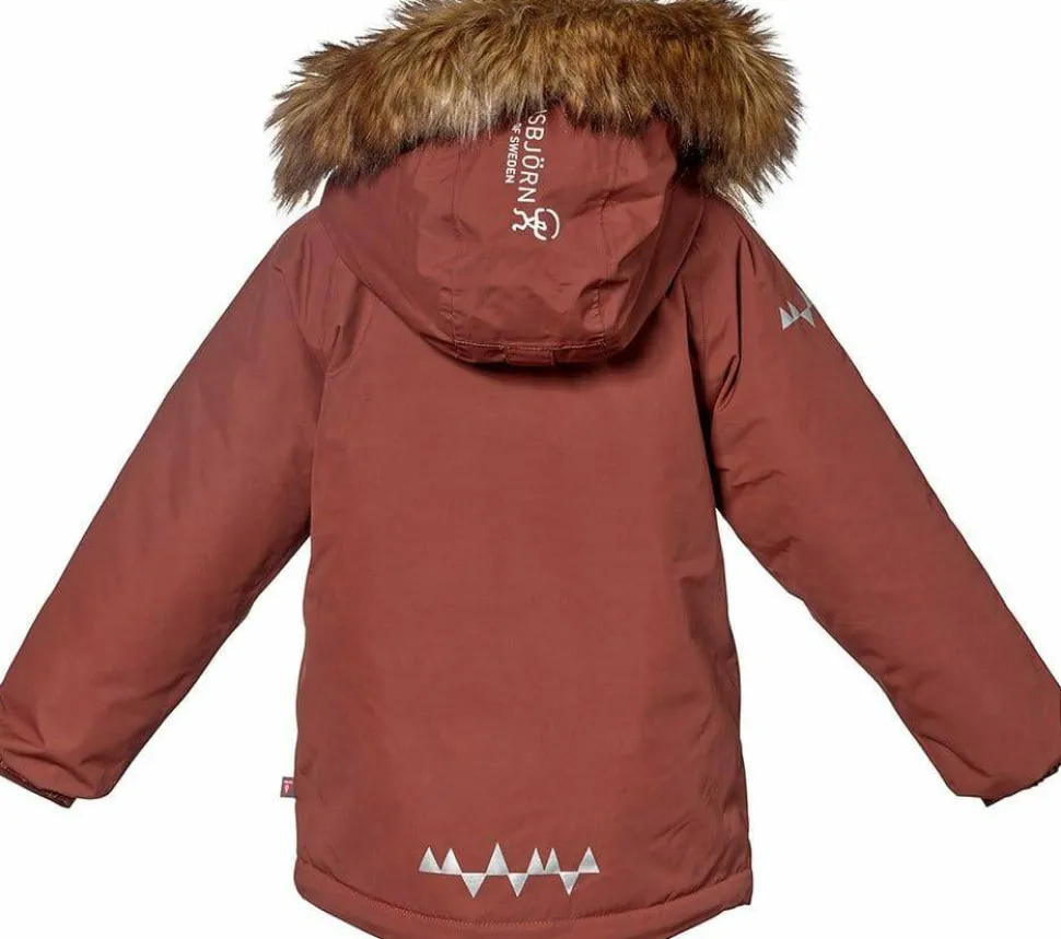 Isbjörn of Sweden Kids' Snowball Winter Jacket Volcano