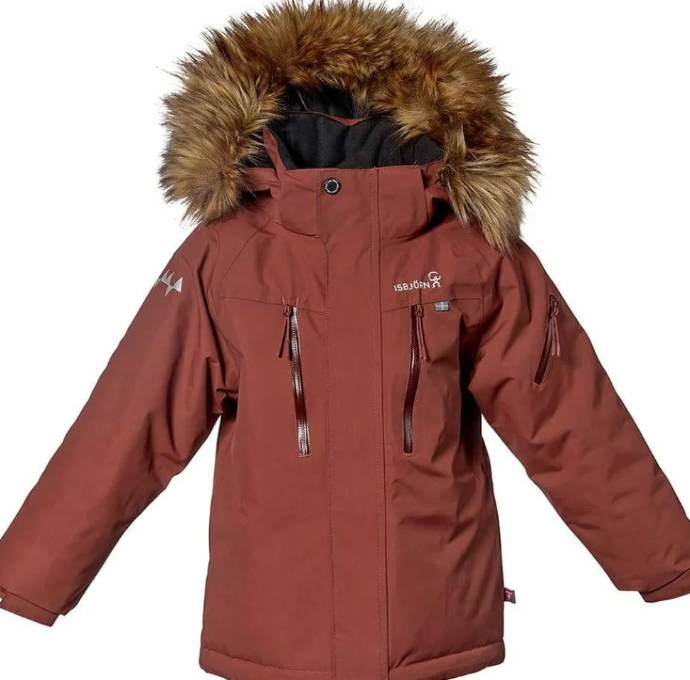 Isbjörn of Sweden Kids' Snowball Winter Jacket Volcano