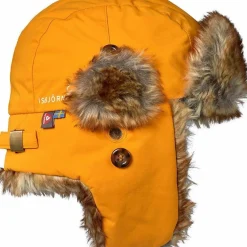 Isbjörn of Sweden Kids' Squirrel Winter Cap Saffron