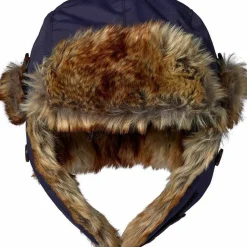 Isbjörn of Sweden Kids' Squirrel Winter Cap Navy