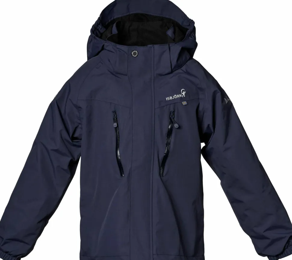 Isbjörn of Sweden Kids' Storm Hard Shell Jacket Navy