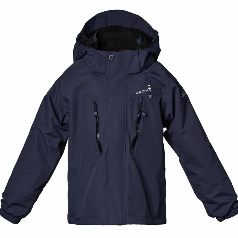 Isbjörn of Sweden Kids' Storm Hard Shell Jacket Navy