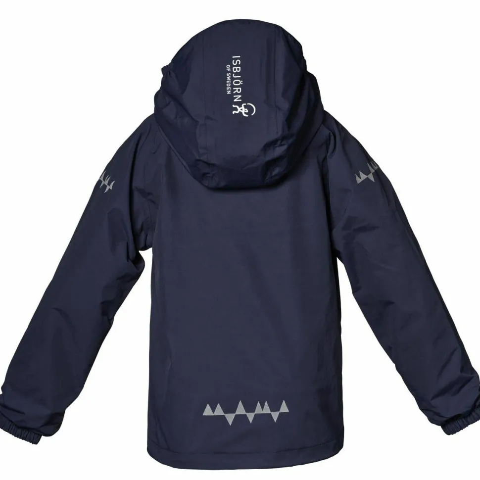 Isbjörn of Sweden Kids' Storm Hard Shell Jacket Navy