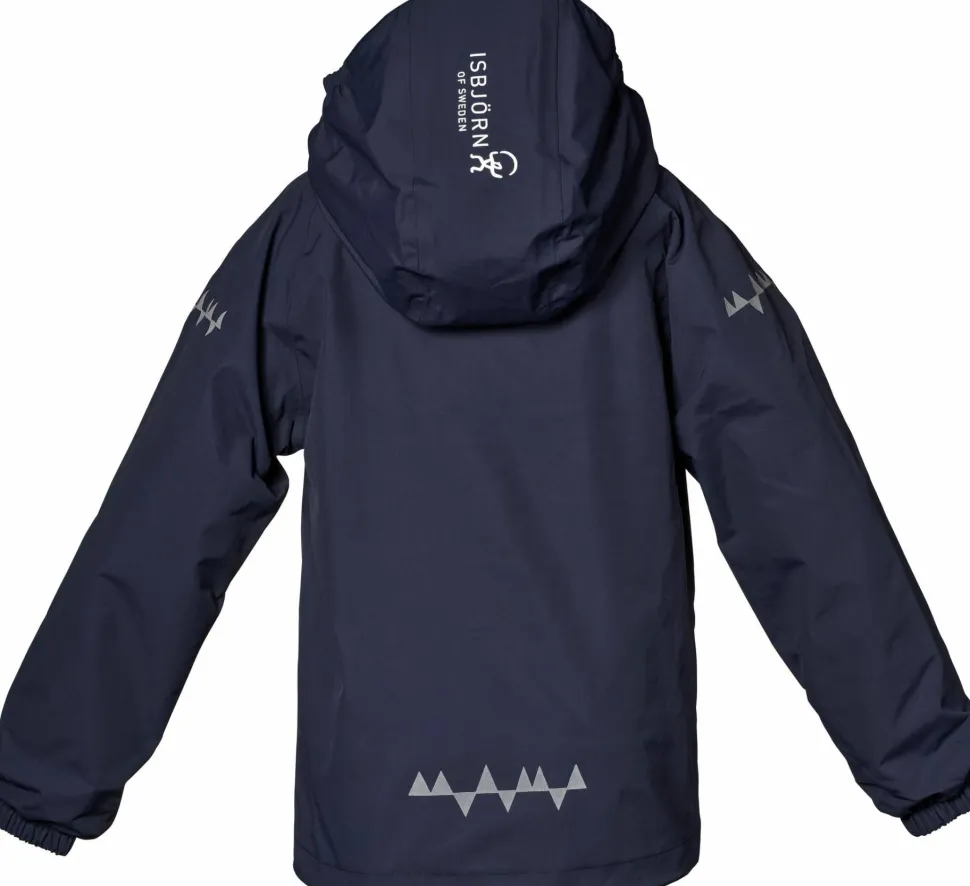 Isbjörn of Sweden Kids' Storm Hard Shell Jacket Navy