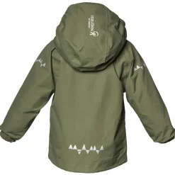 Isbjörn of Sweden Kids' Storm Hard Shell Jacket Moss