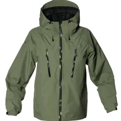 Isbjörn of Sweden Teen Monsune Hard Shell Jacket Moss