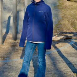 Isbjörn of Sweden Teen Thunder Wind & Rain Bloc Jacket Navy