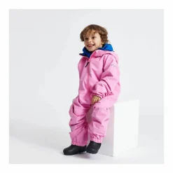 Isbjörn of Sweden Toddler Hard Shell Jumpsuit Bubblegum