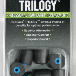 ISOtunes Trilogy Foam Replacement Eartips (5 Pair Pack) Mixed