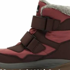 Jack Wolfskin Juniors' Polar Bear-G Texapore Mid Vc Dark Mahogany