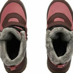 Jack Wolfskin Juniors' Polar Bear-G Texapore Mid Vc Dark Mahogany