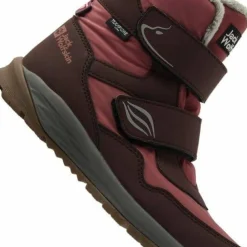 Jack Wolfskin Juniors' Polar Bear-G Texapore Mid Vc Dark Mahogany