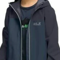 Jack Wolfskin Kids' Adventuretribe 2L Jacket Midnight Sky