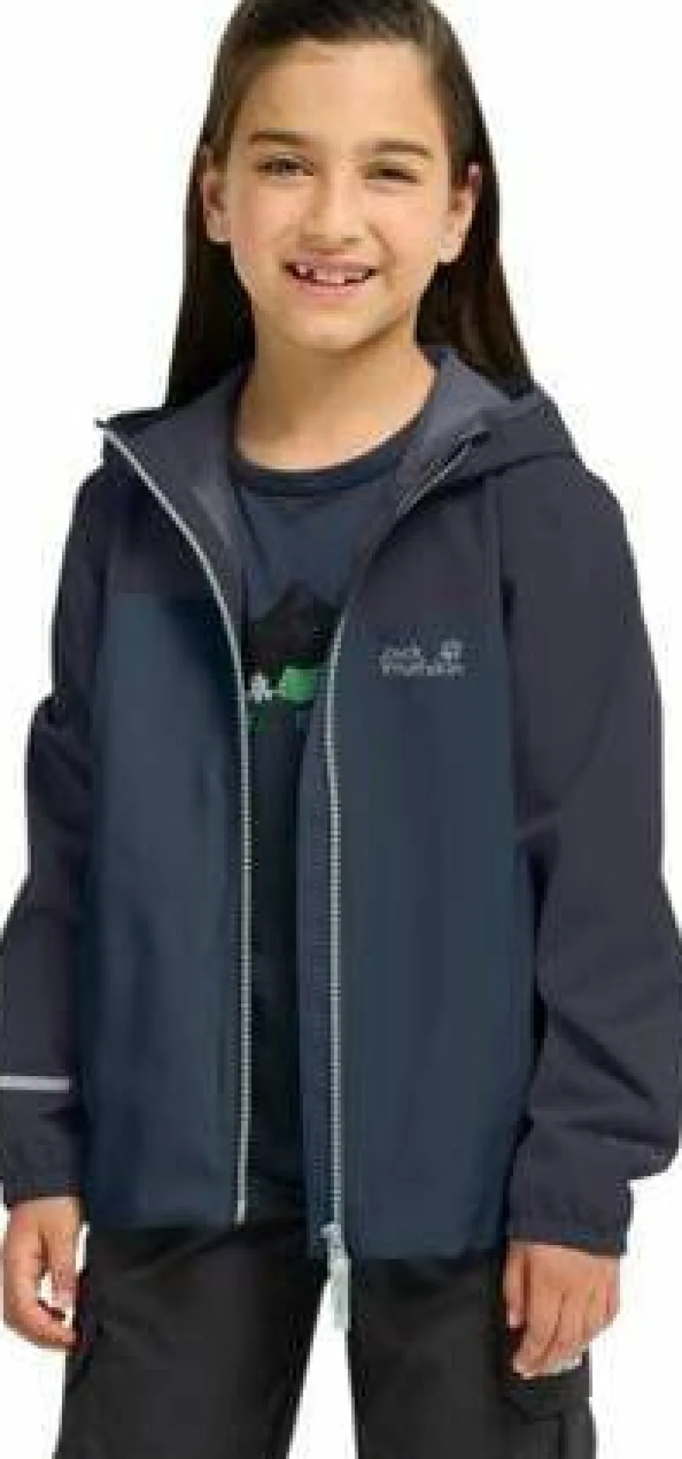 Jack Wolfskin Kids' Adventuretribe 2L Jacket Midnight Sky