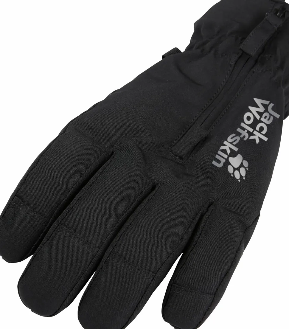 Jack Wolfskin Kids' Easy Zip Glove Black