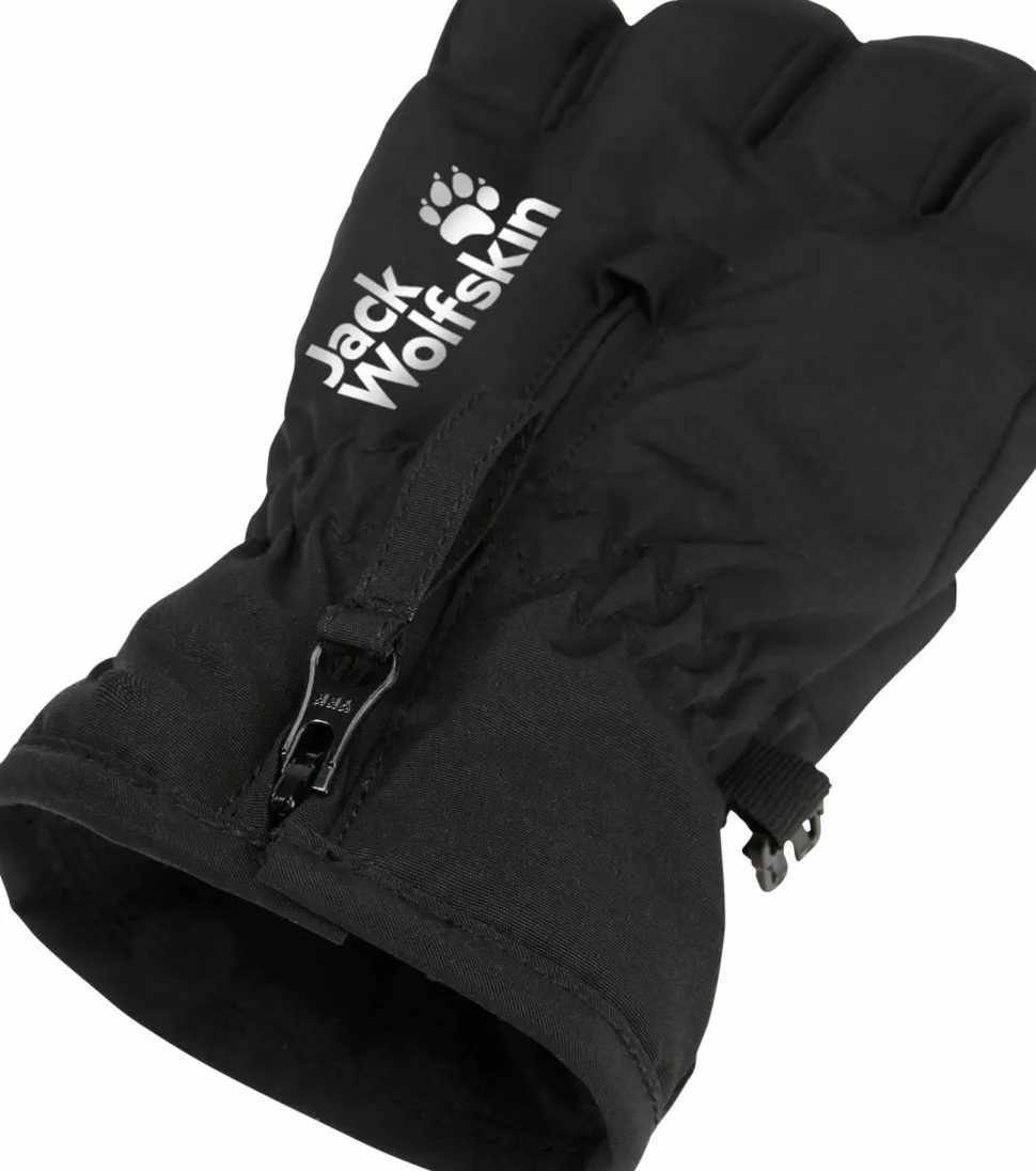 Jack Wolfskin Kids' Easy Zip Glove Black