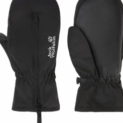 Jack Wolfskin Kids' Easy Zip Mitten Black