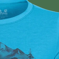 Jack Wolfskin Kids' Hiking Graphic T Empire Blue