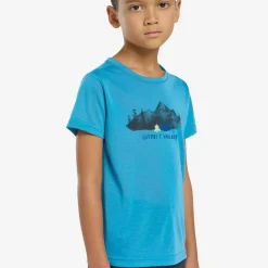 Jack Wolfskin Kids' Hiking Graphic T Empire Blue