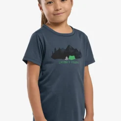 Jack Wolfskin Kids' Hiking Graphic T Midnight Sky