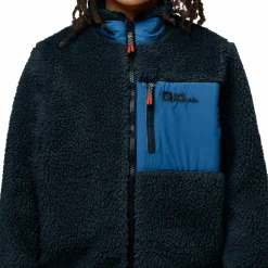 Jack Wolfskin Kids' Ice Curl Jacket Night Blue/Night Blue