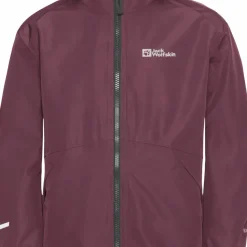 Jack Wolfskin Kids' Iceland 3-in-1 Jacket Amaranth