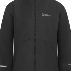 Jack Wolfskin Kids' Iceland 3-in-1 Jacket Black