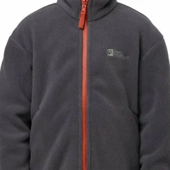 Jack Wolfskin Kids' Iceland 3-in-1 Jacket Slate Green/Black
