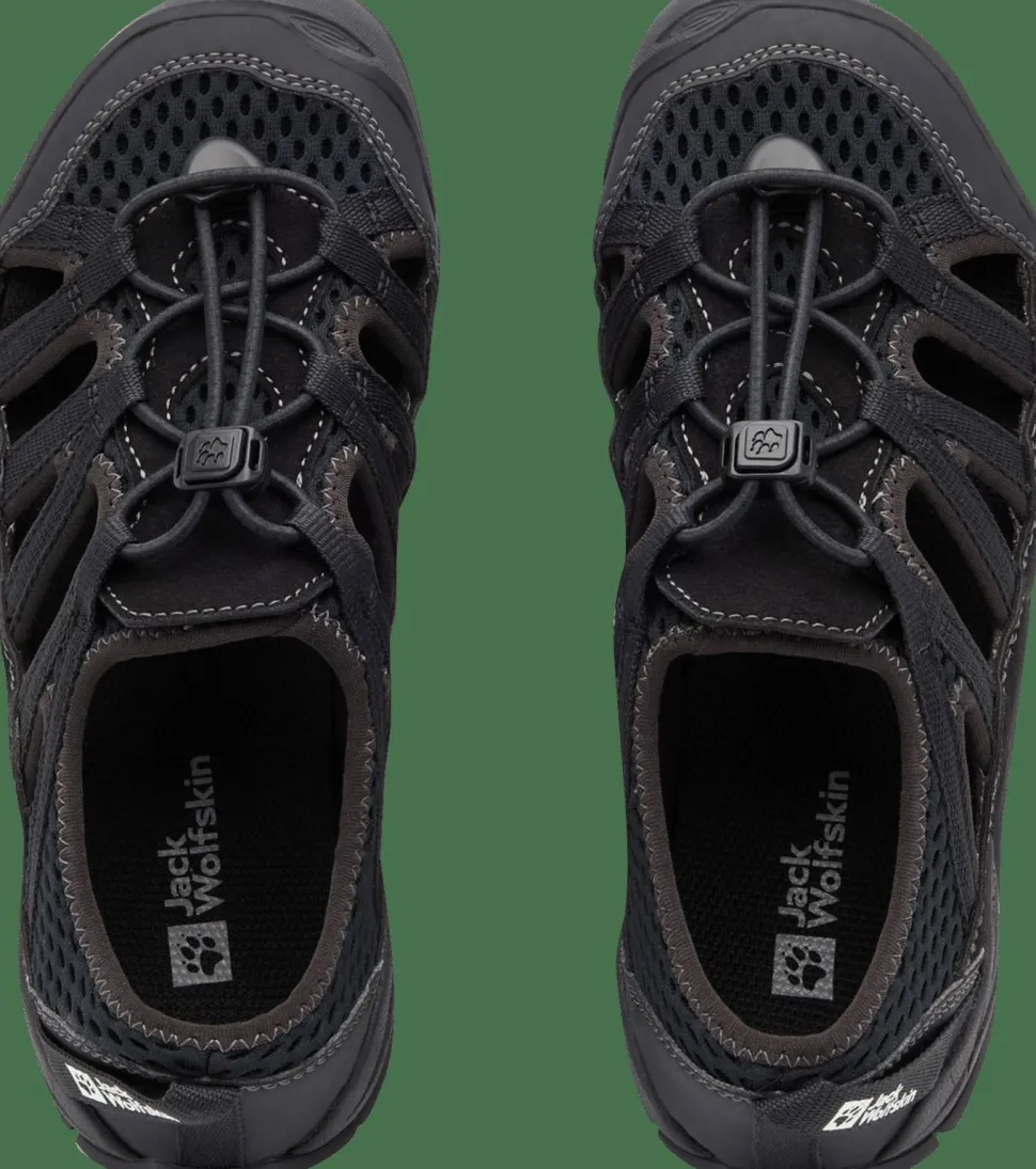 Jack Wolfskin Kids' Levente Sandal Black