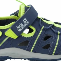Jack Wolfskin Kids' Sun Climber Blue / Lime