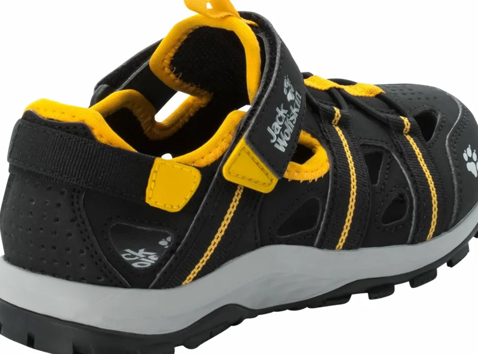 Jack Wolfskin Kids' Sun Climber Black / Burly Yellow Xt