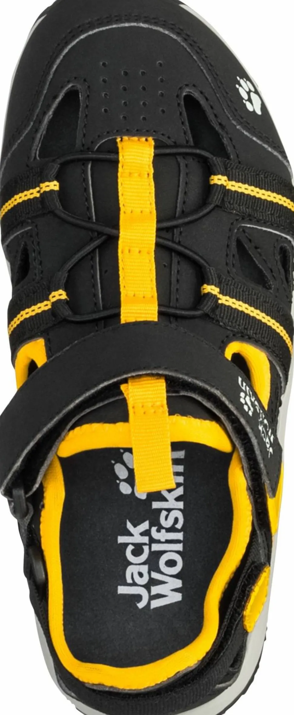 Jack Wolfskin Kids' Sun Climber Black / Burly Yellow Xt