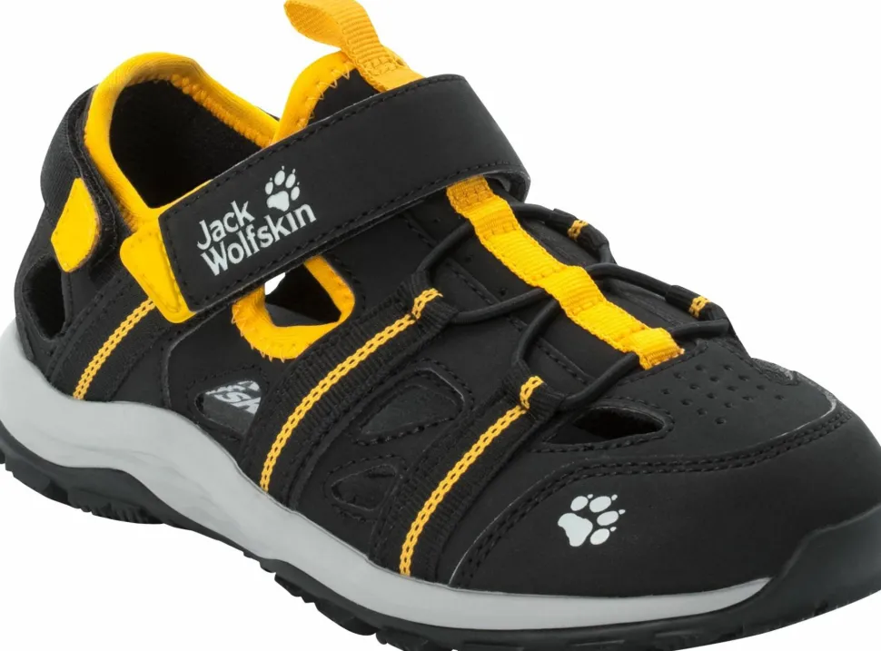 Jack Wolfskin Kids' Sun Climber Black / Burly Yellow Xt