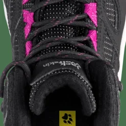 Jack Wolfskin Kids' Vojo Texapore Mid Phantom / Pink