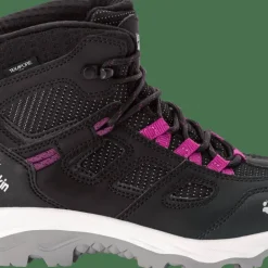 Jack Wolfskin Kids' Vojo Texapore Mid Phantom / Pink