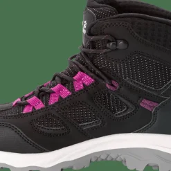 Jack Wolfskin Kids' Vojo Texapore Mid Phantom / Pink
