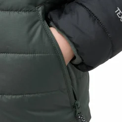 Jack Wolfskin Kids' Zenon Jacket Slate Green/Black